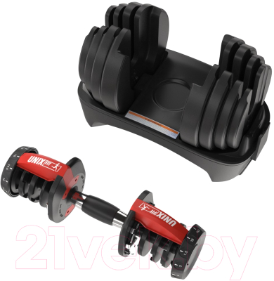Изображение товара Гантель UNIX Fit DBREGU16 (16кг)