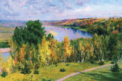 Набор для вышивания Риолис Золотая осень по мотивам картины В.Поленова / 2048Р