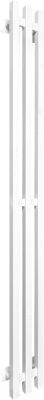Полотенцесушитель водяной Ростела Слим 120х1500/3 (1/2") (белый, нижнее подключение)
