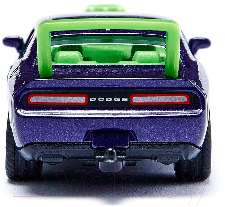 Масштабная модель автомобиля Siku Dodge Challenger Custom / 1572 — фото 4