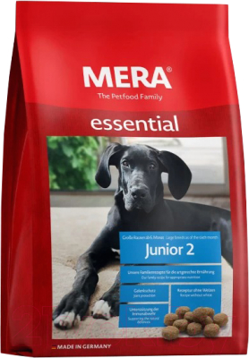 Сухой корм для собак Mera Essential Junior 2 для щенков крупных пород / 60526 (1кг)