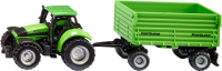 Трактор игрушечный Siku Deutz-fahr с прицепом / 1606 - 