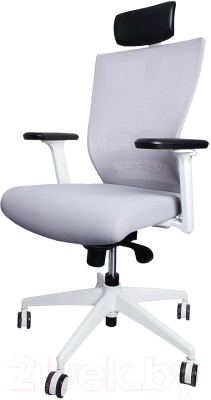 Кресло офисное Chair Meister Art Line (белый/ткань серая)