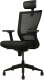 Кресло офисное Chair Meister Art Line (черный/ткань черная) - 