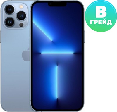 Смартфон восстановленный Apple iPhone 13 Pro Max 256GB Flip Грейд B (Sierra Blue) - 