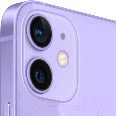 Смартфон восстановленный Apple iPhone 12 mini 64GB Flip Грейд A (фиолетовый)