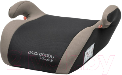 Бустер Amarobaby Enjoy / AB222007EBeCh/0309 (бежевый/черный)