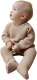 Комплект одежды для малышей Amarobaby Pure Love Set / AB-OD23-PLS11/03-56 (бежевый, р.56) - 