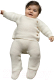Комплект одежды для малышей Amarobaby Pure Love Set / AB-OD23-PLS11/33-56 (молочный, р.56) - 