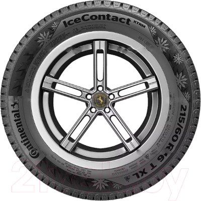 Зимняя шина Continental IceContact XTRM 185/65R15 92T (под шип)