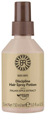 Спрей для укладки волос Bulbs&Roots Для непослушных волос с яблочным экстрактом (150мл)