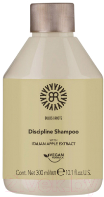 Шампунь для волос Bulbs&Roots Разглаживающий для непослушных волос с яблочным экстрактом (300мл)