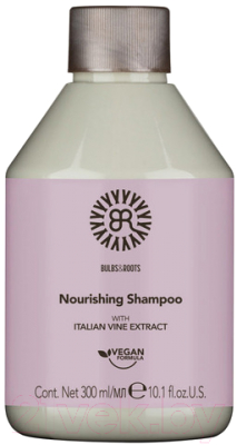 Шампунь для волос Bulbs&Roots Питательный для сухих волос с экстрактом виноградной лозы (300мл)