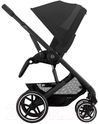 Детская универсальная коляска Cybex Balios S Lux BLK 2 в 1 (Moon Black, с дождевиком)