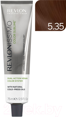 Крем-краска для волос Revlon Professional Revlonissimo Color Sublime тон 5.35 (75мл)