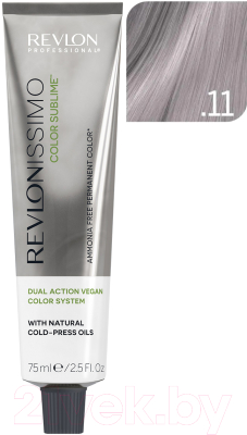 Крем-краска для волос Revlon Professional Revlonissimo Color Sublime Vegan тон 011 (75мл)