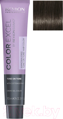 Крем-краска для волос Revlon Professional Color Excel 4.11 (70мл, темный интенсивный пепельный)