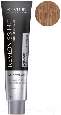 Крем-краска для волос Revlon Professional Revlonissimo Colorsmetique High Coverage тон 8.12 (60мл)