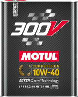 Моторное масло Motul 300V Competition 10W40 / 110821 (2л) - 