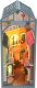Кукольный домик Hobby Day Дворик в Вероне, книжный румбокс / PC2216 - 