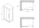 Миниатюра изображения товара Душевой уголок Abber Schwarzer Diamant AG30170BH-S50B
