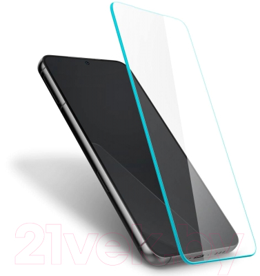 Защитное стекло для телефона Spigen Glas.tR Slim HD для Galaxy S23 / AGL05961 (Clear)
