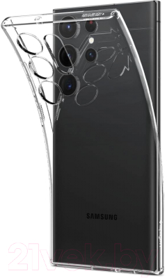 Чехол-накладка Spigen Liquid Crystal для Galaxy S23 Ultra / ACS05610 (Crystal Clear)
