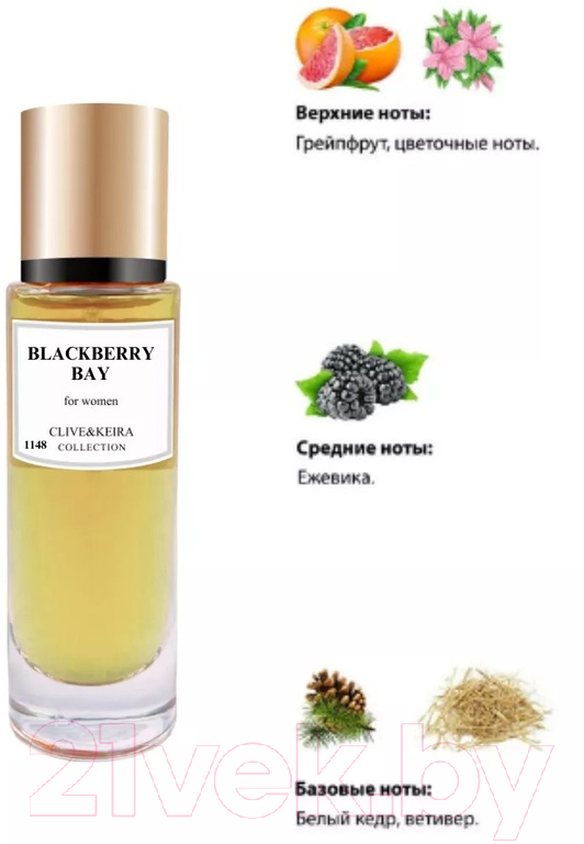 Парфюмерная вода Clive&Keira Black Berry Bay For Women 1148