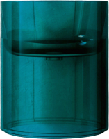 Умывальник Abber Stein Kristall AT2704 Aquamarin (бирюзовый) - 