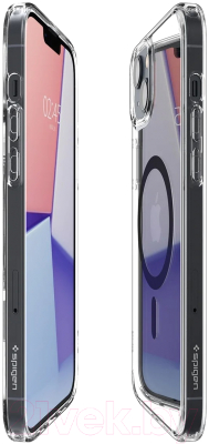 Чехол-накладка Spigen Ultra Hybrid Mag Magsafe для iPhone 14 / ACS05049 (черный)