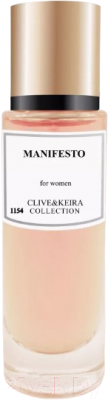 Парфюмерная вода Clive&Keira Manifesto For Women 1154 (30мл)