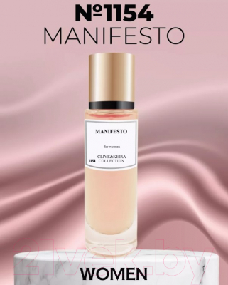 Парфюмерная вода Clive&Keira Manifesto For Women 1154 (30мл)