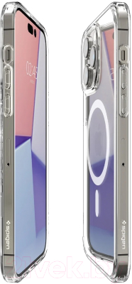 Чехол-накладка Spigen Ultra Hybrid Mag Magsafe для iPhone 14 Pro Max / ACS04825 (белый)