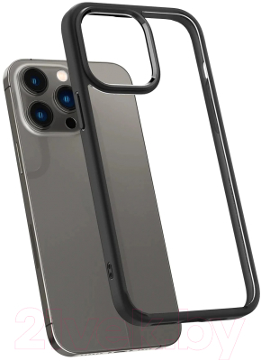 Чехол-накладка Spigen Ultra Hybrid для iPhone 14 Pro / ACS04961 (матовый черный)