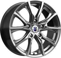 

Литой диск, Твист KC697M 17x7.5" 5x112мм DIA 57.1мм ET 47мм Дарк платинум