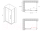 Миниатюра изображения товара Душевой уголок Abber Schwarzer Diamant AG30170MH-S50M