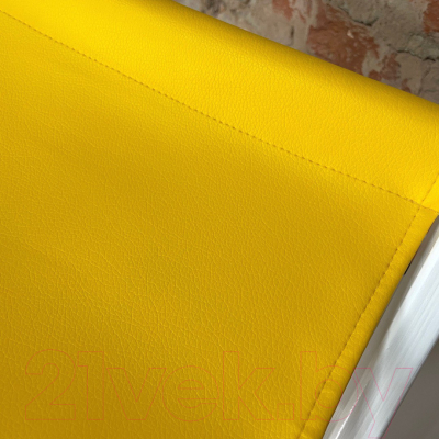 Подставка для сумки ОМурМебель Латте 411 (желтый глянец, экокожа)