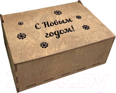 Коробка подарочная ОМурМебель С Новым годом