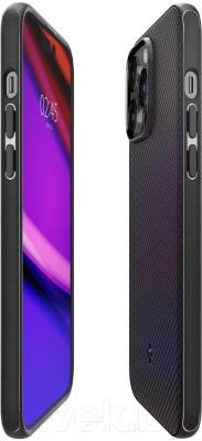 Чехол-накладка Spigen Mag Armor для iPhone 14 Pro / ACS04989 (матовый черный)