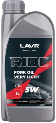 Вилочное масло Lavr Moto Ride Fork Oil 5W / Ln7782 (1л)