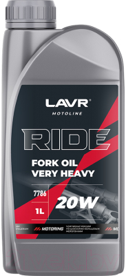 Вилочное масло Lavr Moto Ride Fork Oil 20W / Ln7786 (1л)