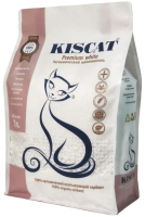 Наполнитель для туалета Kiscat Premium White (7л) - 
