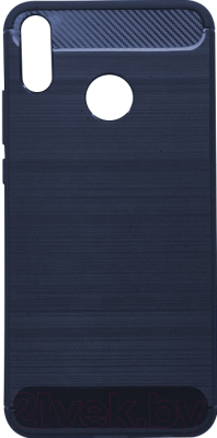 Чехол-накладка Case Brushed Line для Honor 8X (матовый синий)