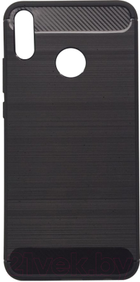 Чехол-накладка Case Brushed Line для Honor 8X (матовый черный)