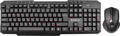 Клавиатура+мышь Defender Jakarta C-805 RU / 45804 (черный)