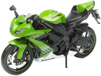 Масштабная модель мотоцикла Maisto Kawasaki Ninja ZX-10R 31101 / 20-10011 (черный/зеленый) - 