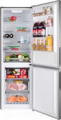 Холодильник с морозильником CHiQ CBM317NS