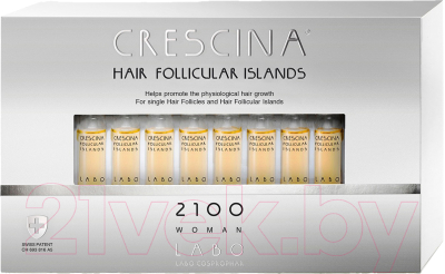 Лосьон для волос Crescina Follicular Islands 2100 Woman №10 Для стимуляции роста волос