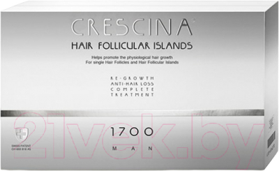 Ампулы для волос Crescina Follicular Islands 1700 Man №10 Cтимул. роста+Против выпадения