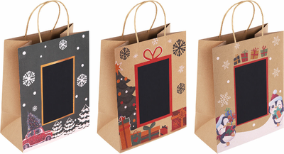 Набор пакетов подарочных Золотая сказка Ny Kraft / 591967 (6шт) -